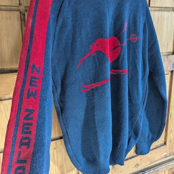 100% Wool Edward Lenton Christmas sweater. Grandpacore/Preppy Heritage Coastal. - Picture 2 of 6